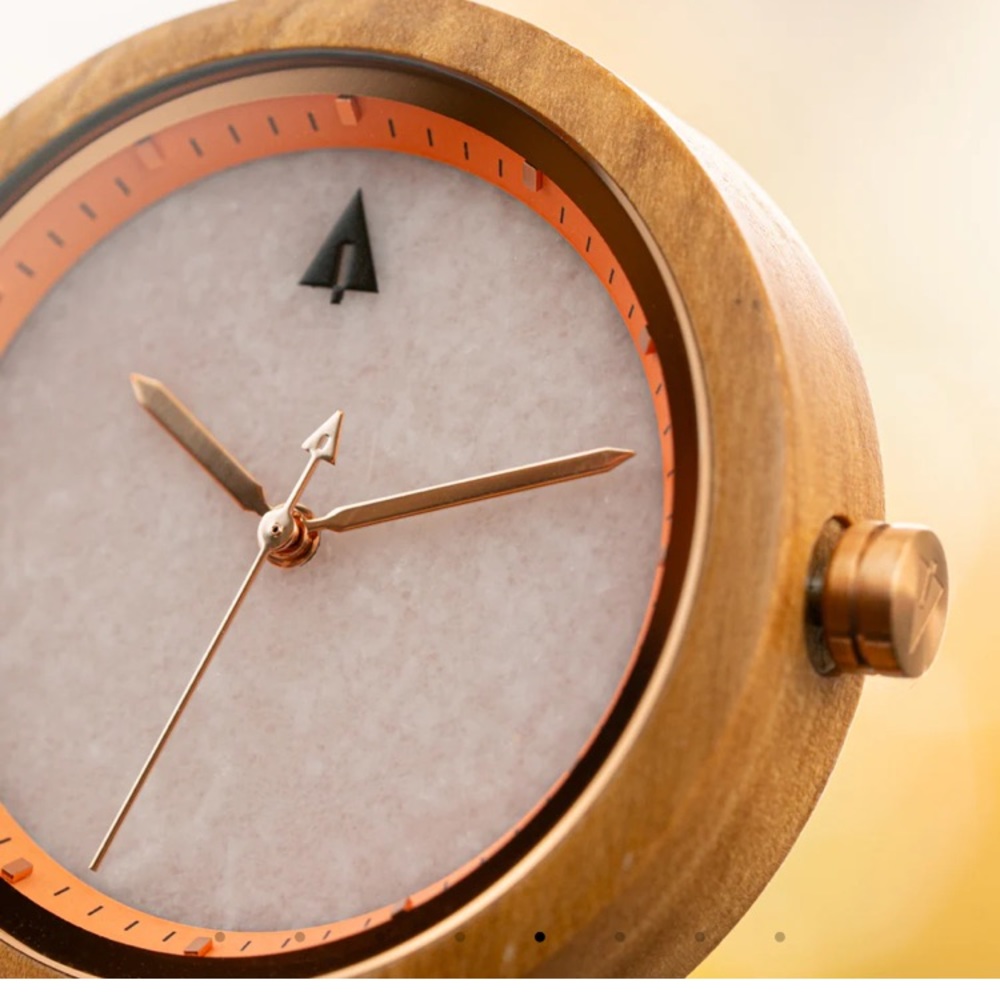 Treehut theory rose gold/pink wooden watch. Best seller. Originally $219. - Picture 4 of 10